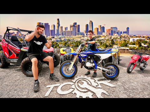 J’ACHÈTE À MON FILS SA PREMIÈRE VRAIE MOTO CROSS D’HOMME ! YAMAHA 65YZ