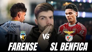 FARENSE 0-2 SL BENFICA - EM DIRETO