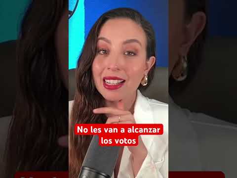 No les van a alcanzar los votos