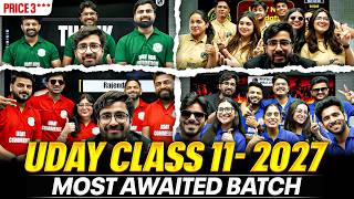 UDAY 2027 - India's Most Powerful Batch for Class 11th Students 💥