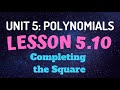 Completing the Square with Algebra Tiles