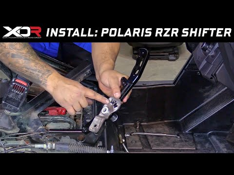 Install: 2014-18 Polaris RZR - XDR Off-Road Magnum Grip Gated Shifter 81151