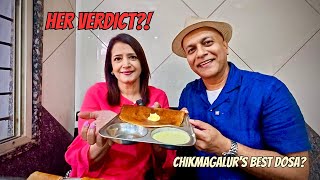 Chikmagalur's Iconic Dosa: Did The Boss Approve? Our Evening in Coffee Town!
