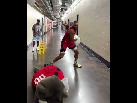Mascots vs Players 😂