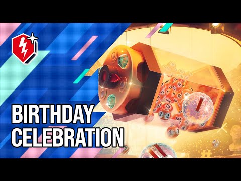 WoT Blitz. Late Night Birthday Lotto + Gifts and Presents