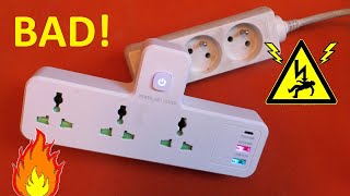 Dangerous Extension with USB Ports and LEDs