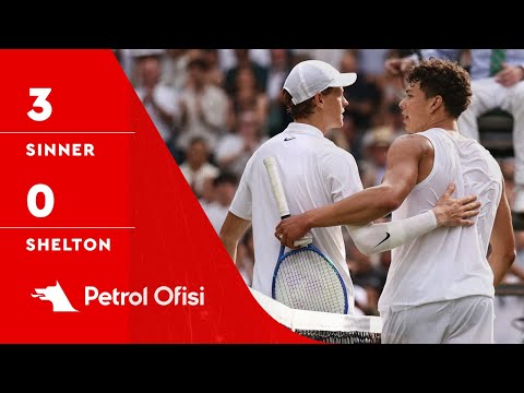 Jannik Sinner - Ben Shelton | Çeyrek Final Maçı | Wimbledon 2025
