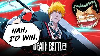Ichigo can end you with SHEER AURA | Bleach in DEATH BATTLE!