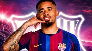 BARCELONA WILL SIGN GABRIEL JESUS...
