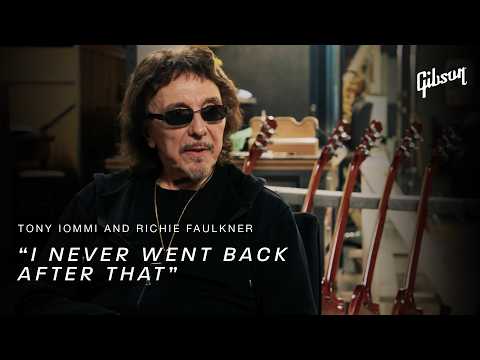 Tony Iommi tells Richie Faulkner about his first Gibson SG