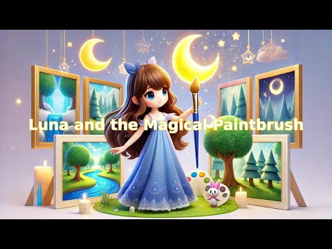 🎨✨ Luna and the Magical Paintbrush - A Fun Kids' Song About Creativity & Kindness! 🎶