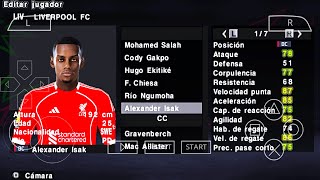 😍 SALIÓ NUEVO eFootball PES 2026 PPSSPP Android CON Faces Reales, Texturas Ultra HD y Clubes 25/26 🔥