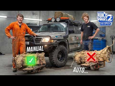 How to Manual swap a 4WD on a budget! BUILD WARS SEASON #2