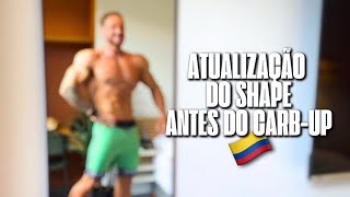 MARINS MOSTRA O SHAPE FLAT ANTES DO CARB UP COM O PESO BATIDO!