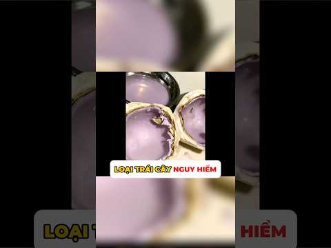 Trái cây nguy hiểm, khi ăn phải quan sát kỹ #hoangturauma #shorts