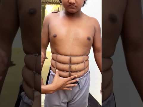 Hard work !? magic tricks!?🖤🔥 ... #absworkout