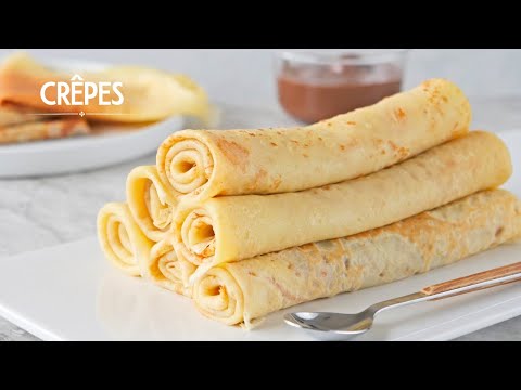 Les Meilleures CREPES - La Recette facile et rapide des crêpes légères et inratables