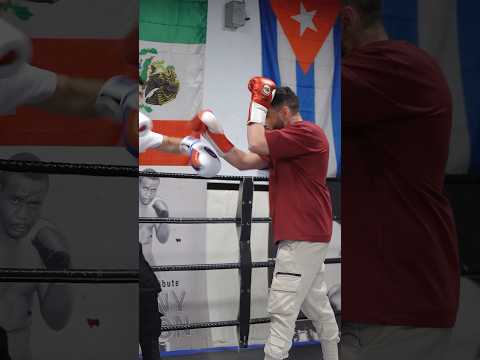 💥Boxeador bajo contra alto✅🚀 #boxeo #fitness #rocky