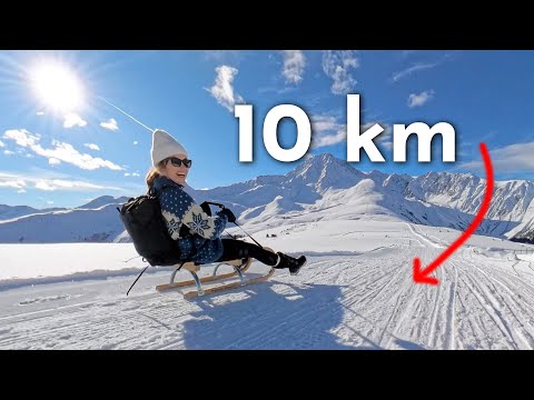 Die längste Rodelbahn Tirols: 10 km Adrenalin in den Alpen!