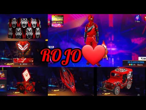 Reto solo puedo usar cosas rojas❤