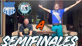 Emelec vs Guayaquil City REACCIÓN DE AMIGOS 