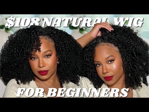 THE MOST NATURAL V Part AFRO CURLY WIG NOW ONLY $102❗ INSTALL BEGINNERS +1 WIG 3 STYLES | CURLYME