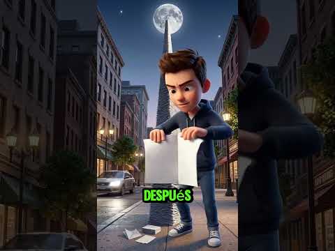 ¿Y si doblaras una hoja de papel 42 veces?