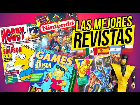 Historia de las REVISTAS de VIDEOJUEGOS