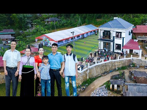 LỄ MỪNG TÂN GIA BIỆT THỰ  - TẠI BẢN BUỐNG KHOANG - XÃ MUỔI NỌI - TỈNH SƠN LA - GIA ĐÌNH PÁNH TOÀN
