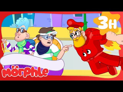 Police Officer Daddy | Morphle's Family | My Magic Pet Morphle | Kids Cartoons