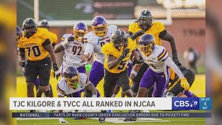 TJC Kilgore and TVCC all ranked in NCJAA