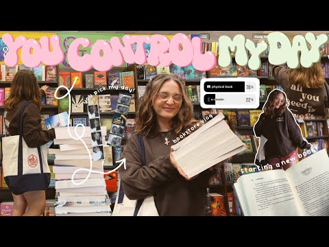 my followers CONTROL my bookish day! 📚🌼☕️