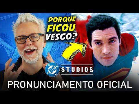 CENA DO SUPERMAN: JAMES GUNN EXPLICOU PORQUE FICOU VESGO || DCU, DC STUDIOS