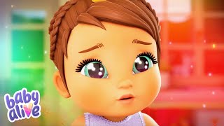 Baby Alive Official 🍼 | Playtime with PRINCESS ELLIE 👸🏽✨ | Back to School | Kids Cartoons 💕