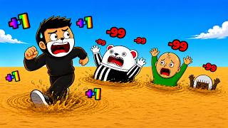 วิ่งหนีออกจากทรายดูด 🏖️  Roblox