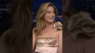 Yes, #MichelleMonaghan has seen all the #TheWhiteLotus memes 🤣 #FallonTonight