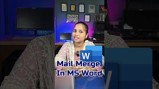 😎💥 Mail Merge in MS Word Step by Step 🔥 MS Word Advance Trick #shorts #ytshorts #msword #computer
