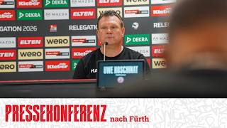 Pressekonferenz nach SpVgg Greuther Fürth | Relegation 2026 Hinspiel | #immeRWEiter #nurderrwe