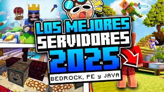 ✅TOP 10 Mejores Servidores de Minecraft en 2025 – JAVA & BEDROCK (Actualizado)
