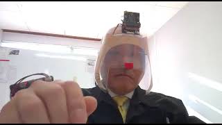 Mask up while eating