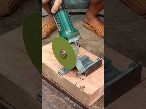 #diy , máy cắt sắt  tự chế cực hay