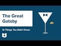 10 Surprising Facts About The Great Gatsby