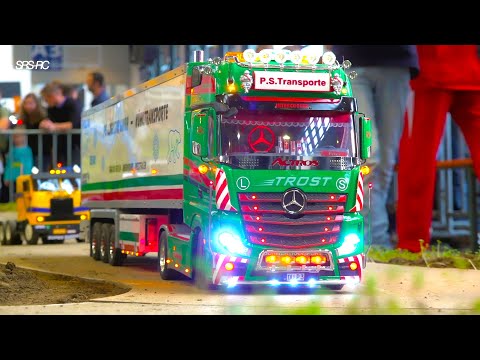 RC TRUCK COLLECTION, BEST OF FASZIANATION MODELLBAU FRIEDRICHSHAFEN - MB ACTROS, AROCS, SCANIA, MAN