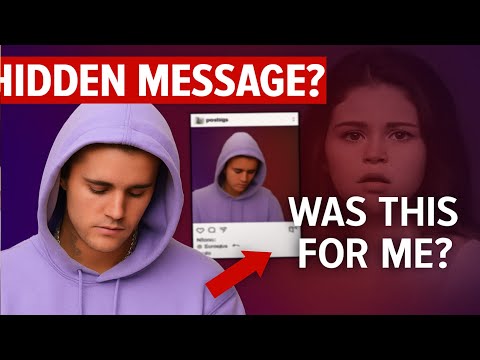 “Justin’s Secret Message to Selena? Fans Think This Post Says It All!”