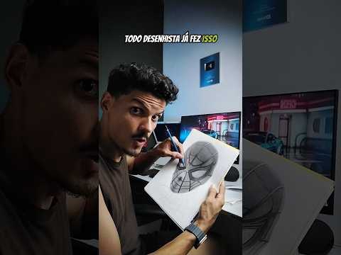 TODO desenhista já fez ISSO!😱✍🏽🤣#shorts #desenhista #desenhando #artista #shortfeed