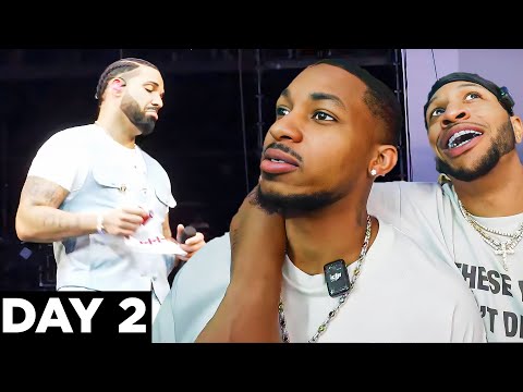 DDG & BenDaDonnn At Drake's Wireless Performance! (DAY 2)