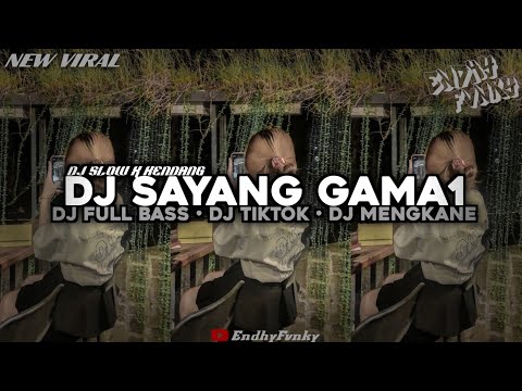 DJ AKU KECAPEAN SEHARIAN CARI UANG • SAYANG GAMA1 || DJ FULL BASS || DJ TIKTOK || DJ MENGKANE