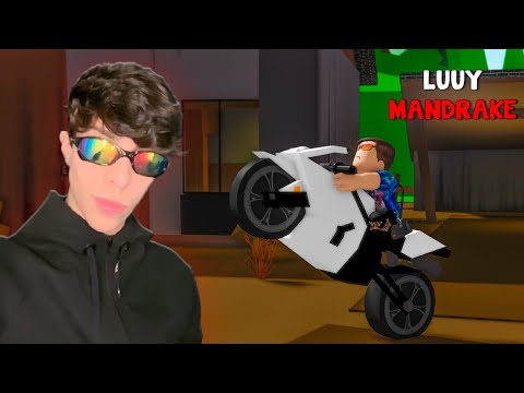 FIZ A ROTINA DE UM MANDRAKE NO BROOKHAVEN POR UM DIA! - Roblox