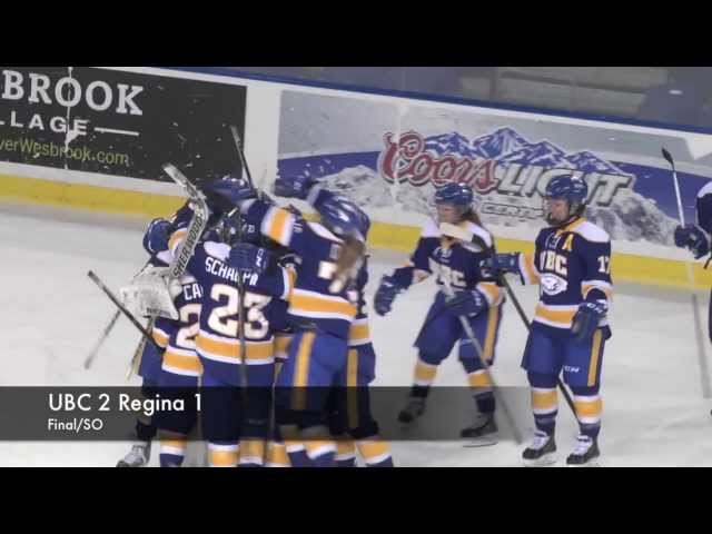 CIS whky: UBC vs Regina - Jan 11