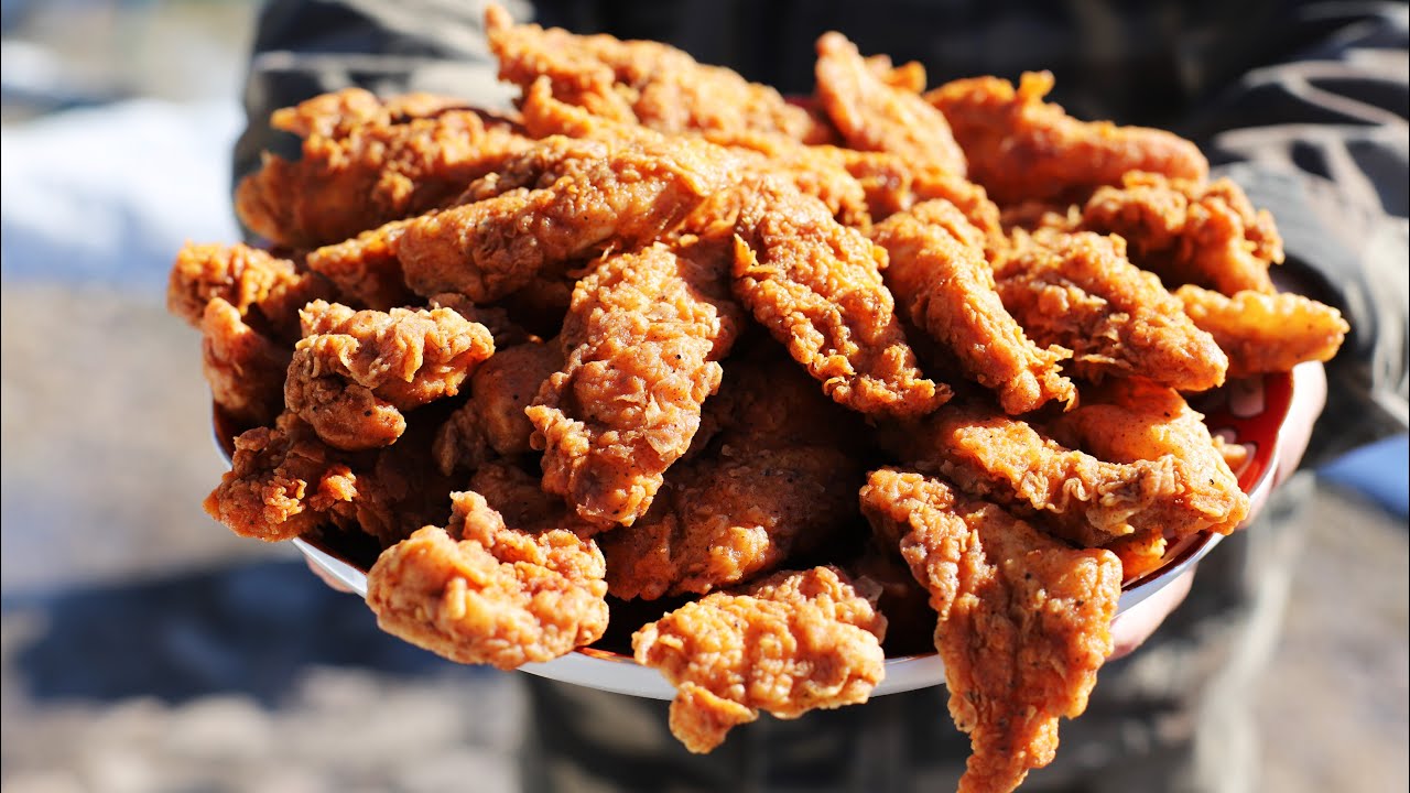 Стрипсы. Максимальный хруст. Это вам не KFC